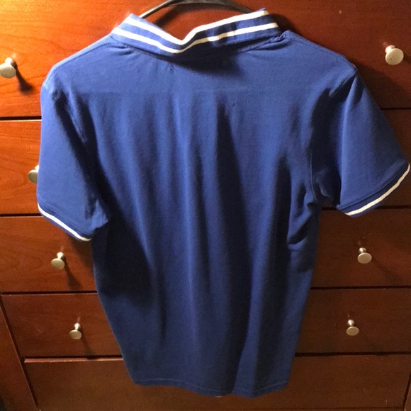 Blue And White Polo Shirt - Picture 2 of 2